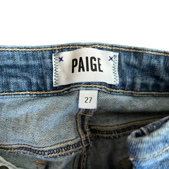 PAIGE Anthro Distressed Verdugo Ultra Skinny Jeans - Picture 4 of 8